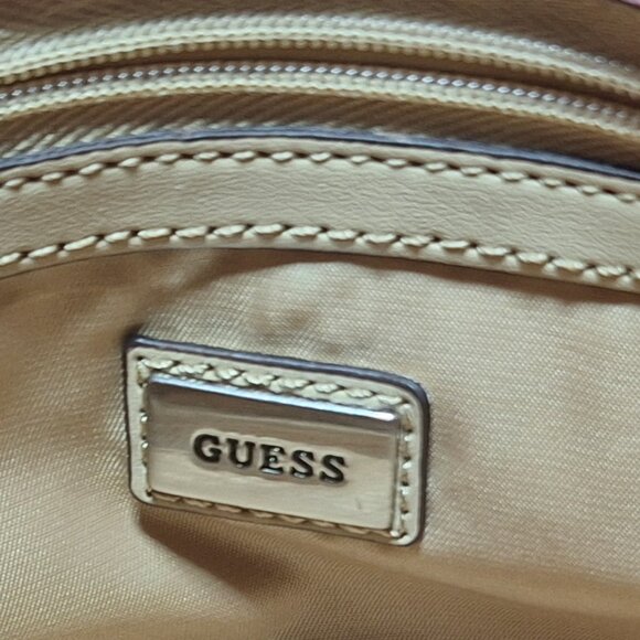 GUESS Pink Quilted Handbag with Silver-Tone Hardware - Picture 11 of 11